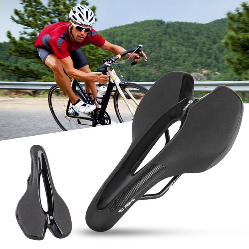 Bicycle Saddle Seat Bike Cushion With Taillight & Shockproof Saddle