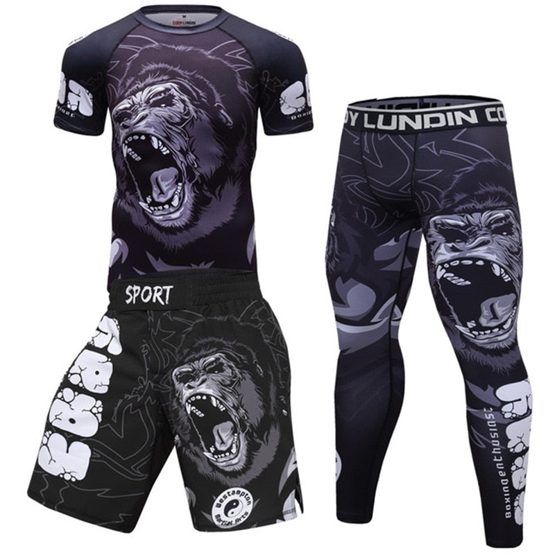 Rashguard  MENS Sports Compression Sets