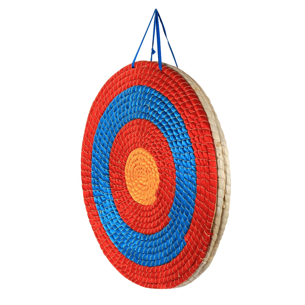 Archery Target 20 inch Traditional Solid Straw Target 2.2 inch