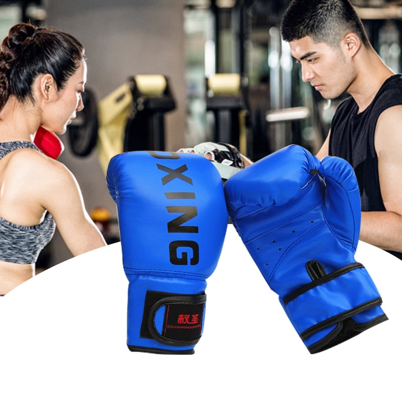 Boxing/Kick Boxing Gloves Professional PU Leather