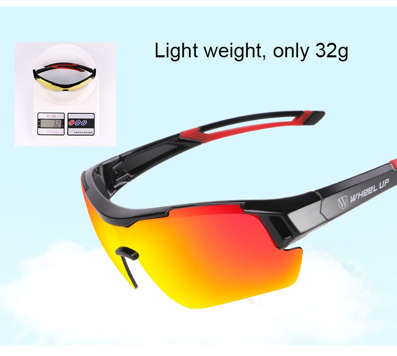 SUNGLASS "ROCKBROS" Polarized Cycling Sunglass lenses