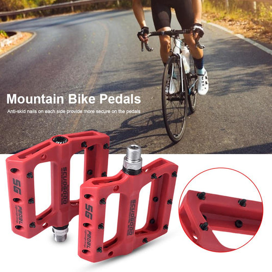 Bicycle Mountain Bike Pedal Ultra-light Nylon Fiber Bearing Pedals