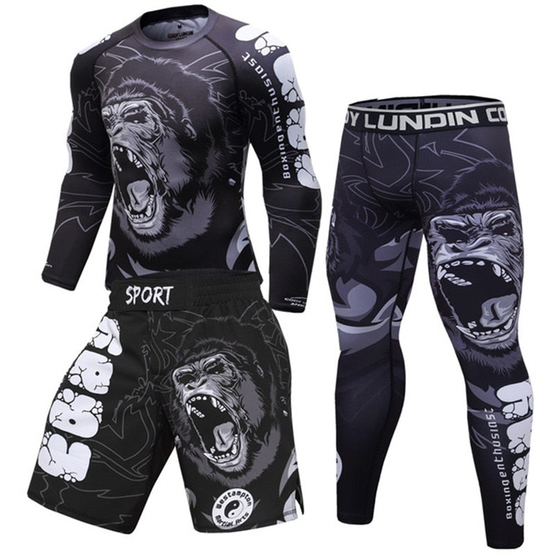 Rashguard  MENS Sports Compression Sets