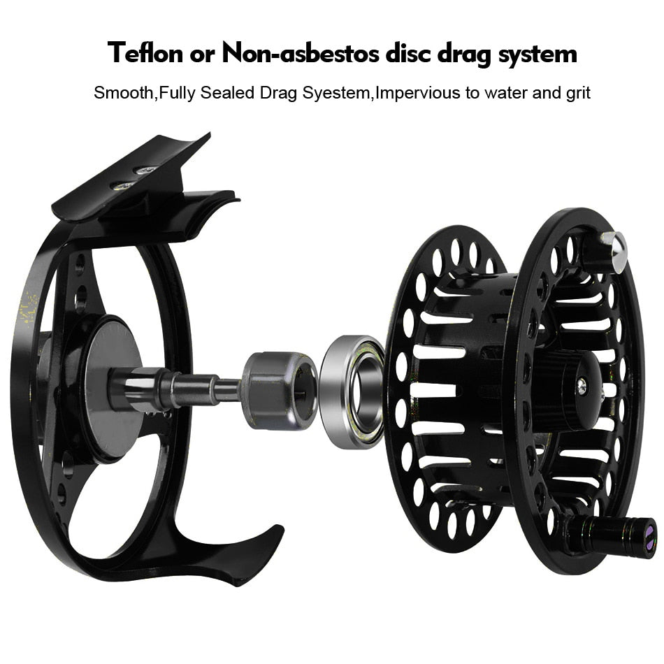 FISHING Fly Freshwater & Saltwater Aluminum Alloy Reel