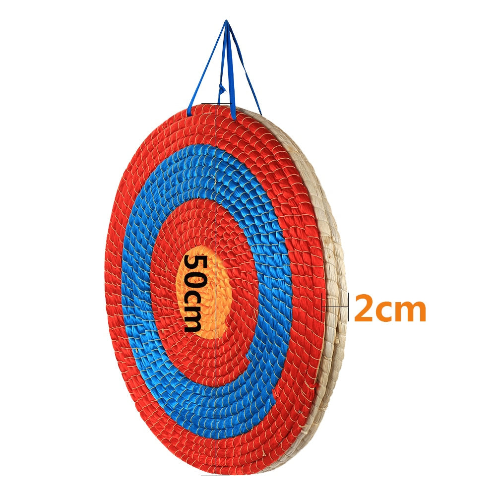 Archery Target 20 inch Traditional Solid Straw Target 2.2 inch