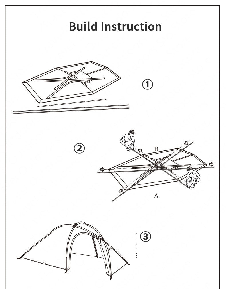 TENT "NATUREHIKE" Outside Camping Tent