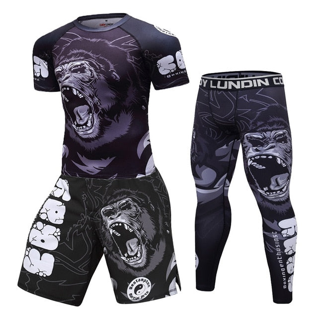 Rashguard  MENS Sports Compression Sets