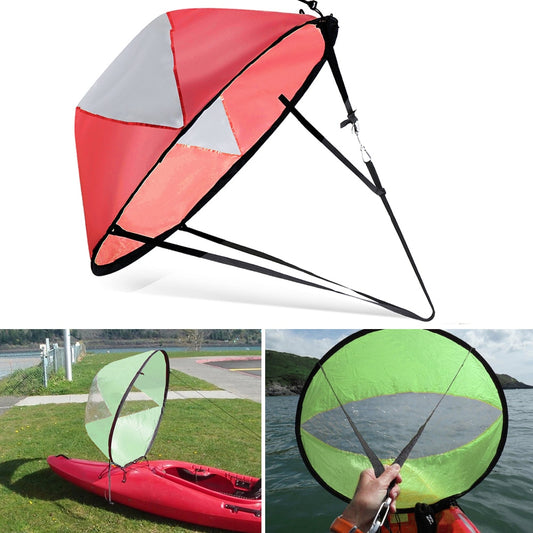 PVC Foldable Kayak Wind Chutes for Water Sailing Sports