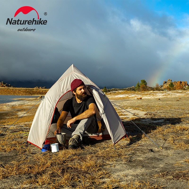 TENT "NATUREHIKE" Ultralight Nylon Camping Tent