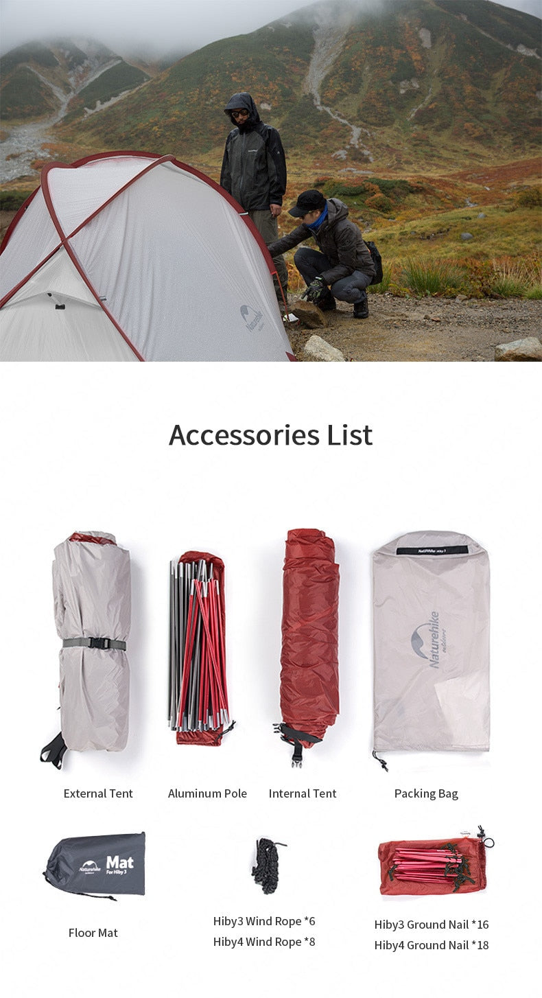 TENT "NATUREHIKE" Outside Camping Tent