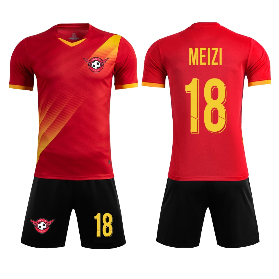 Sports Jersey Uniforms Sets for Women, Men, & Kids 
Includes 1 Shirt ,+ 1 Shorts (Choose Socks included With Socks Price Buy)