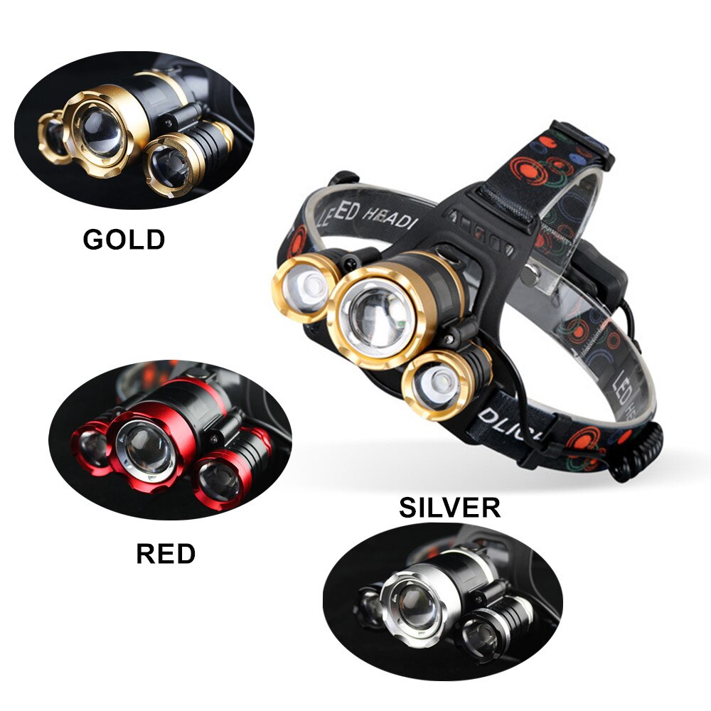 HEadlamp "SAIFENLAN"  Rechargeable ZOOM Super Flashlight