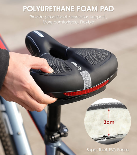 Bicycle Seat Large Soft Thickened Gel Pad Cushion