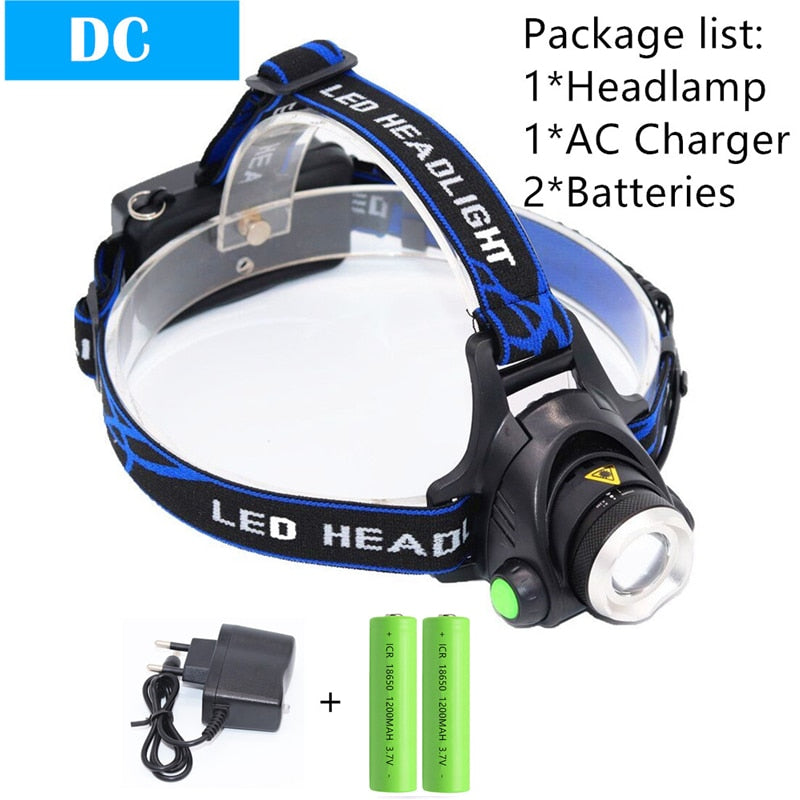 Headlamp LED Rechargeable Lantern