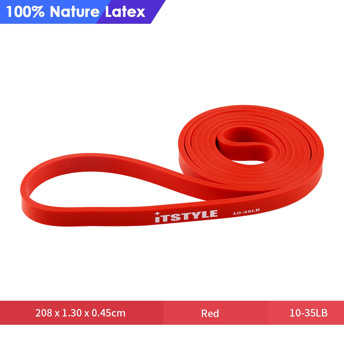 41&quot; Fitness Resistance Bands Natural Latex Power rubber Expander gym training workout Yoga elastic Rubber band