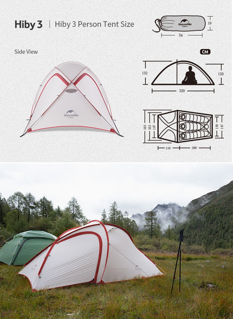 TENT "NATUREHIKE" Outside Camping Tent