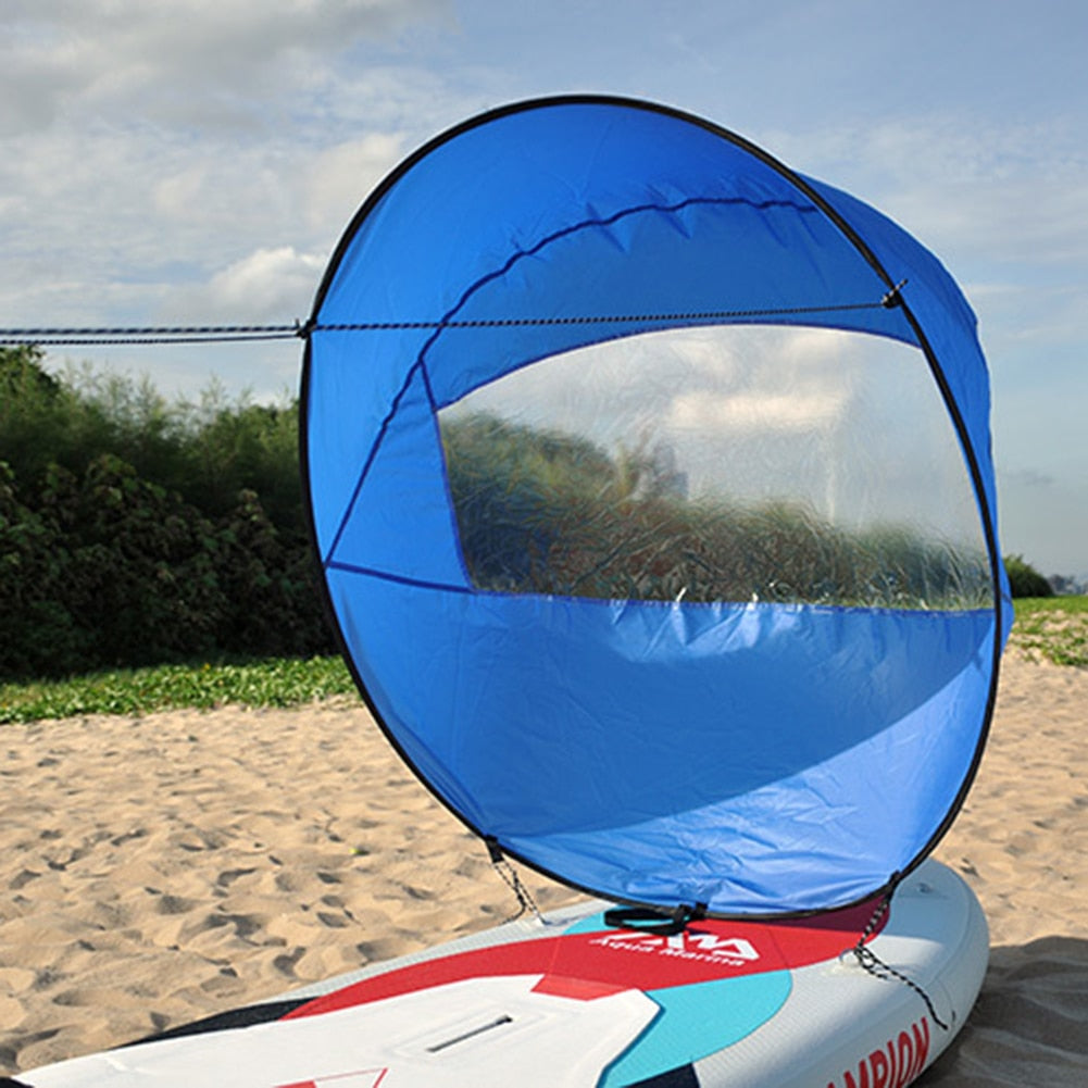 PVC Foldable Kayak Wind Chutes for Water Sailing Sports