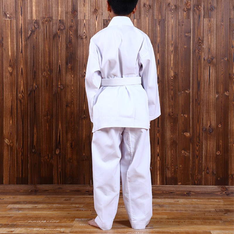 Martial Art Traditioinal Karate White Uniform With Belt