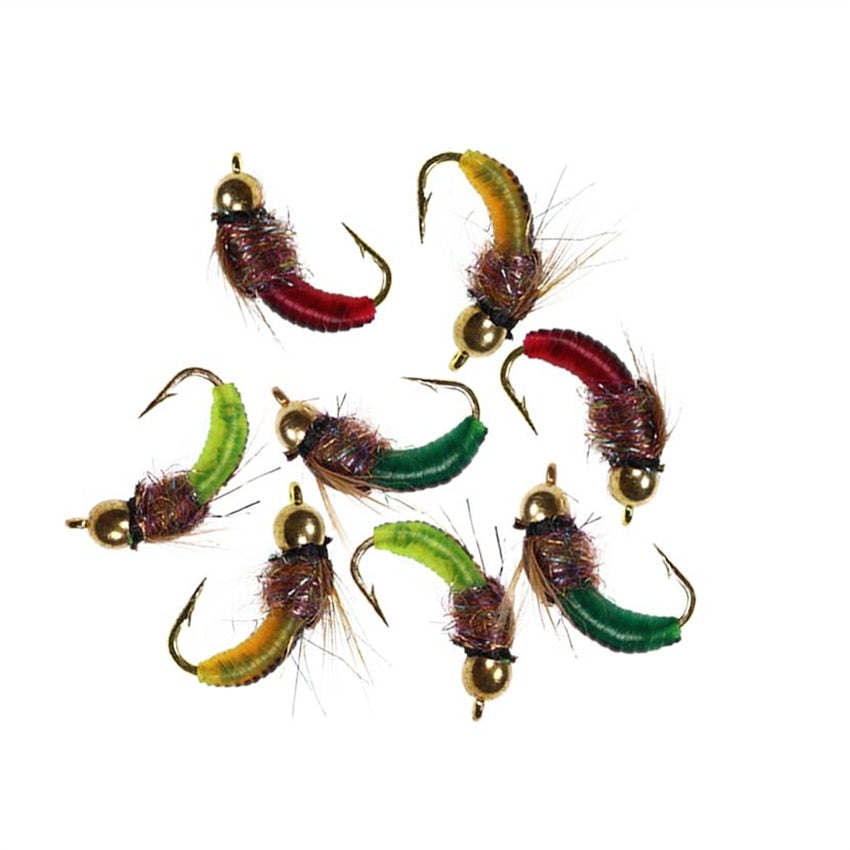 FISHING Maggots Bug Worm Fly Lure Bait - 1Pcs #10