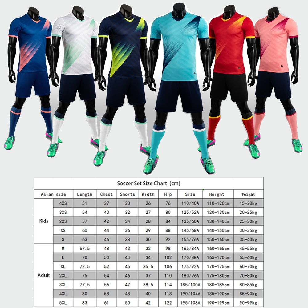 Sports Jersey Uniforms Sets for Women, Men, & Kids 
Includes 1 Shirt ,+ 1 Shorts (Choose Socks included With Socks Price Buy)