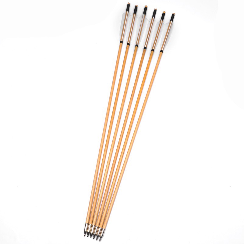 US Wooden Cedar Bow & Arrows 30 Inches