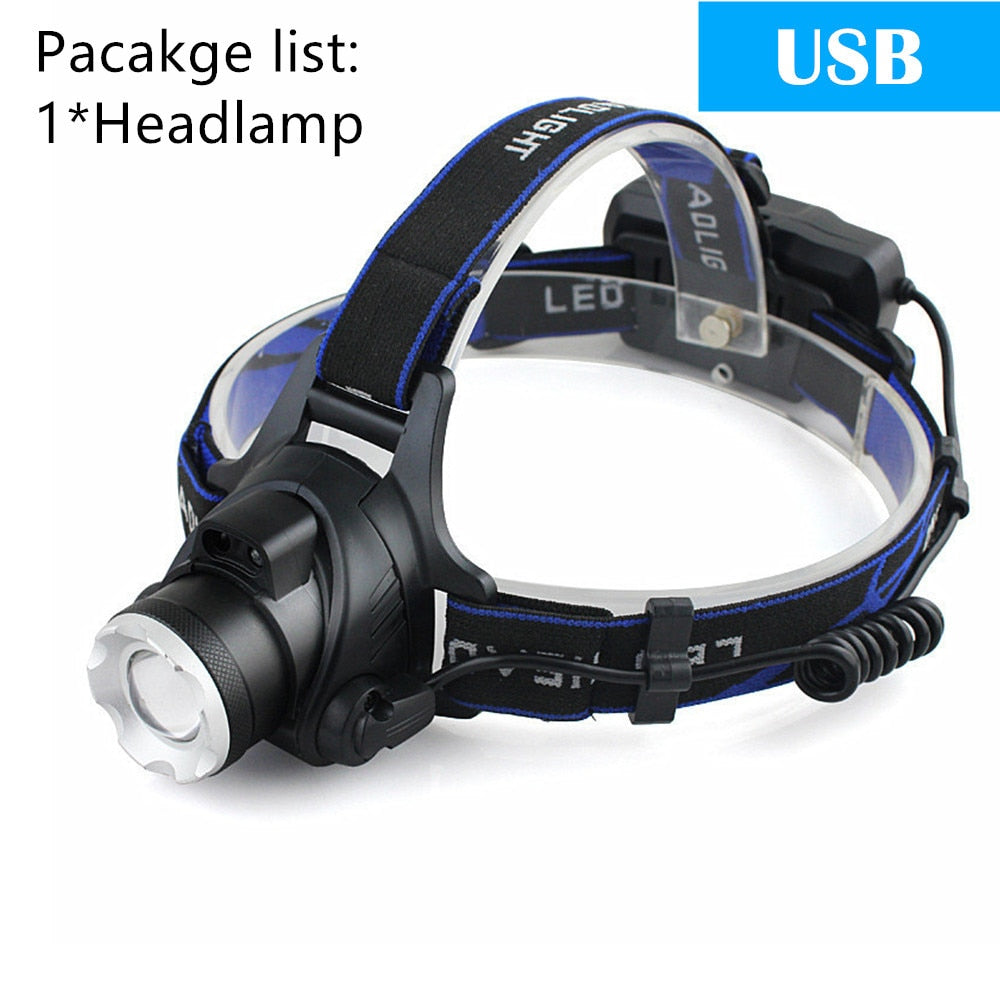 Headlamp LED Rechargeable Lantern