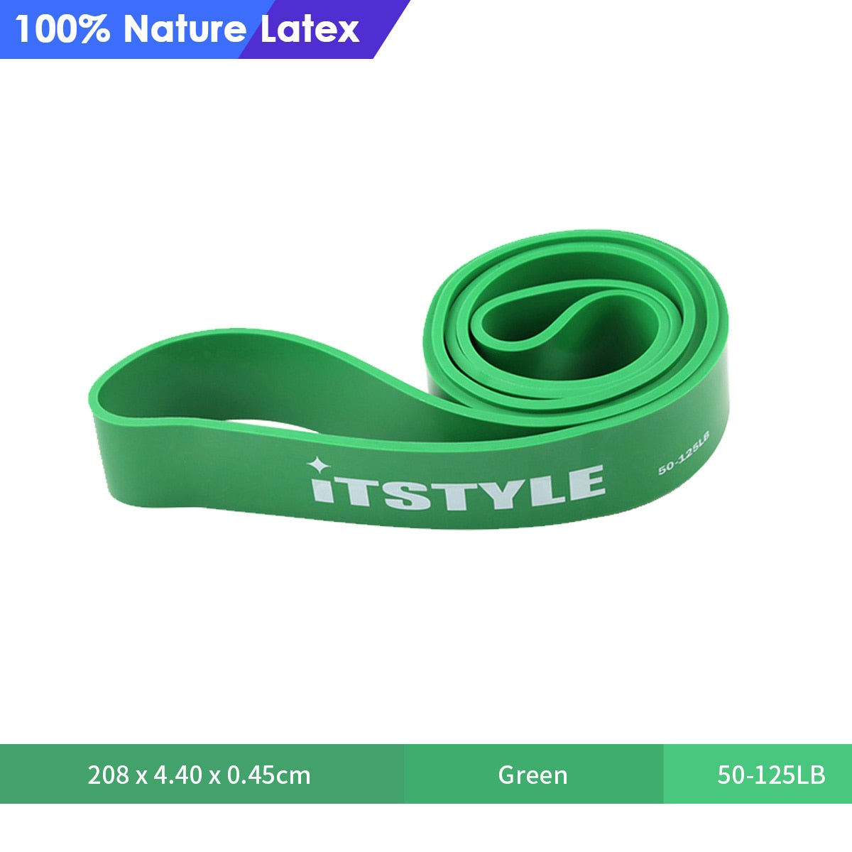 41&quot; Fitness Resistance Bands Natural Latex Power rubber Expander gym training workout Yoga elastic Rubber band