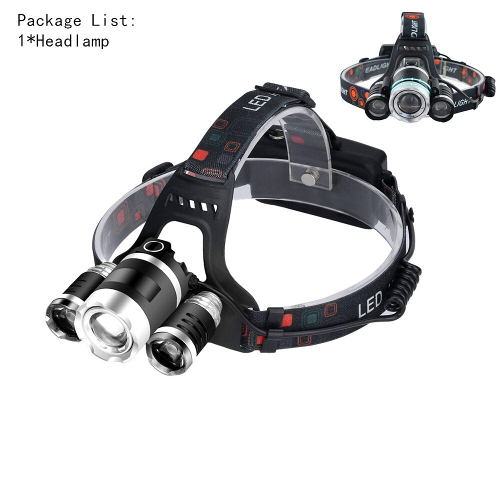 HEadlamp "SAIFENLAN"  Rechargeable ZOOM Super Flashlight