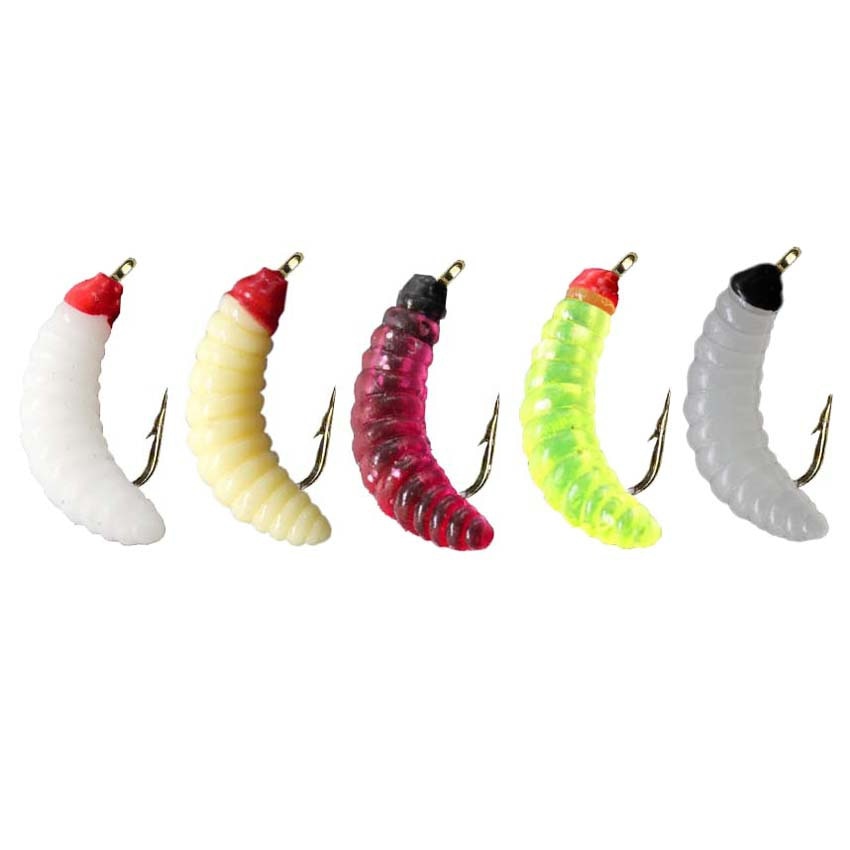 FISHING Maggots Bug Worm Fly Lure Bait - 1Pcs #10