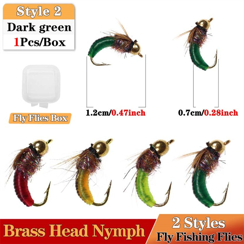 FISHING Maggots Bug Worm Fly Lure Bait - 1Pcs #10