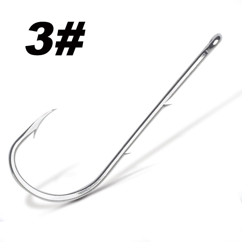 FISHING Hooks Long Shank 50 pcs