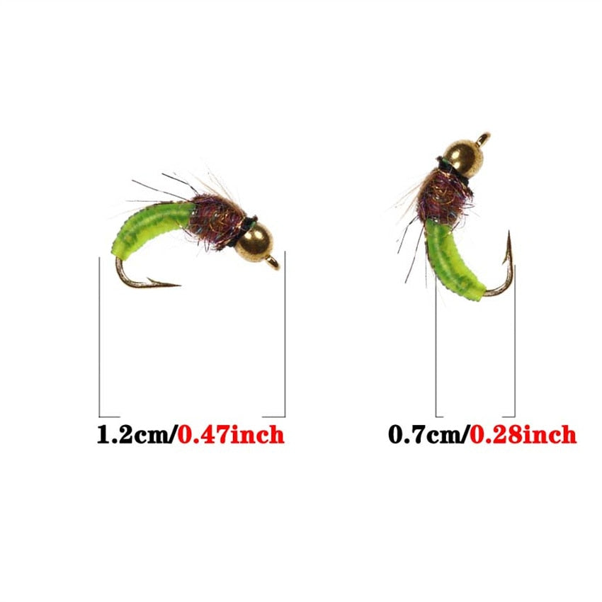 FISHING Maggots Bug Worm Fly Lure Bait - 1Pcs #10