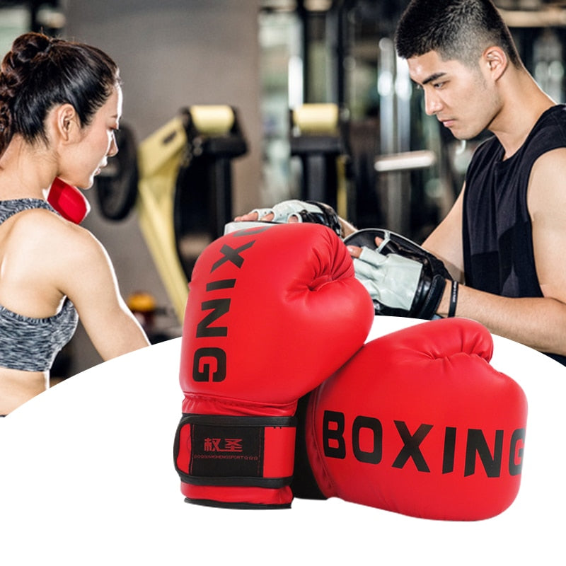 Boxing/Kick Boxing Gloves Professional PU Leather