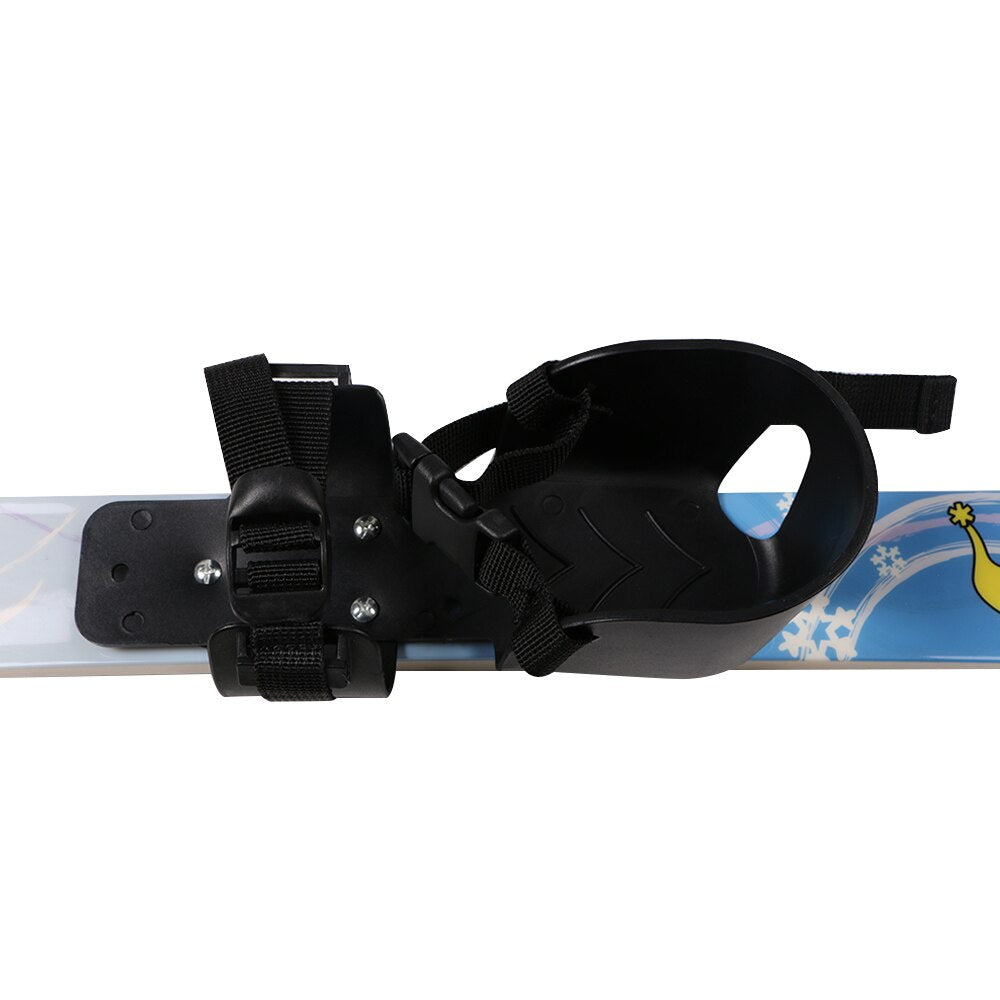 Children Ski Board & Poles Set