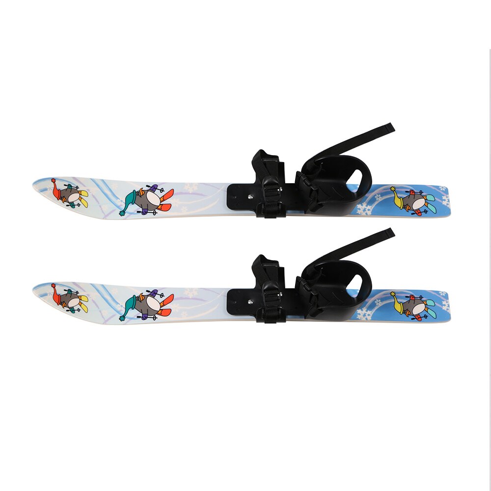 Children Ski Board & Poles Set