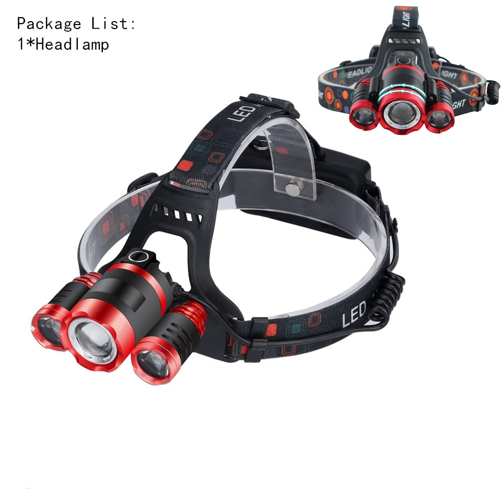 HEadlamp "SAIFENLAN"  Rechargeable ZOOM Super Flashlight