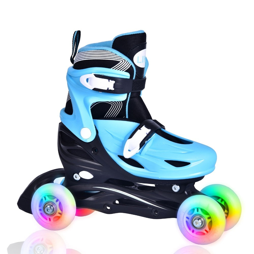 Kids Roller Skates 4 in 1 Adjustable Roller Skates