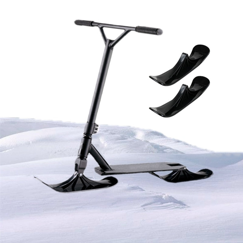 Snowboard Scooter Sled