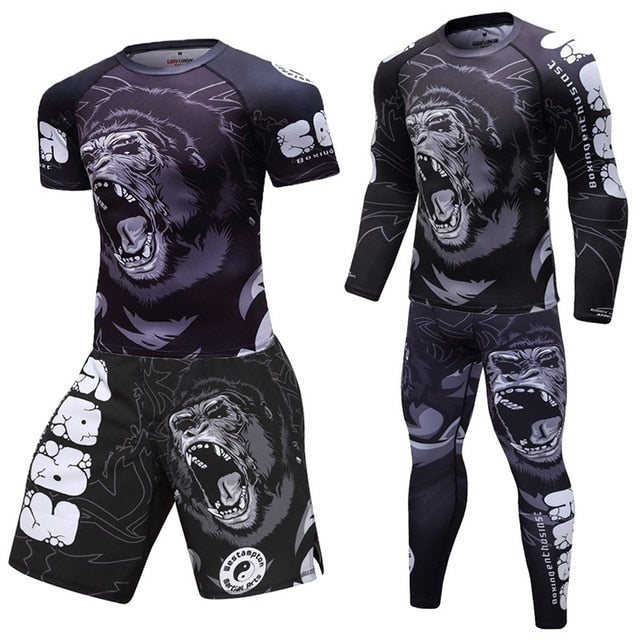 Rashguard  MENS Sports Compression Sets