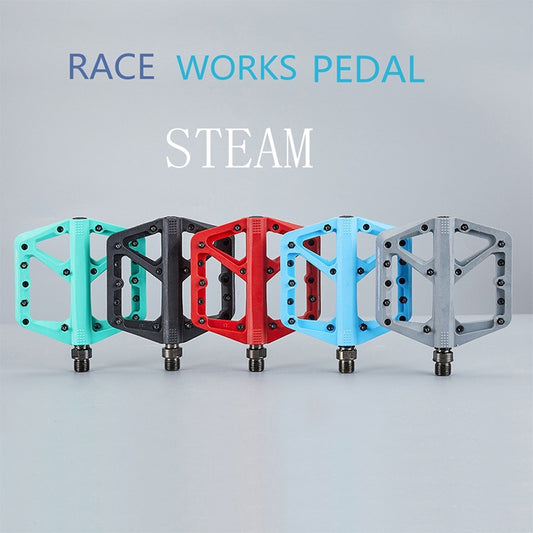 Bicycle Racework Nylon Pedals Mountain Platform Racing Bike footrest Accessories