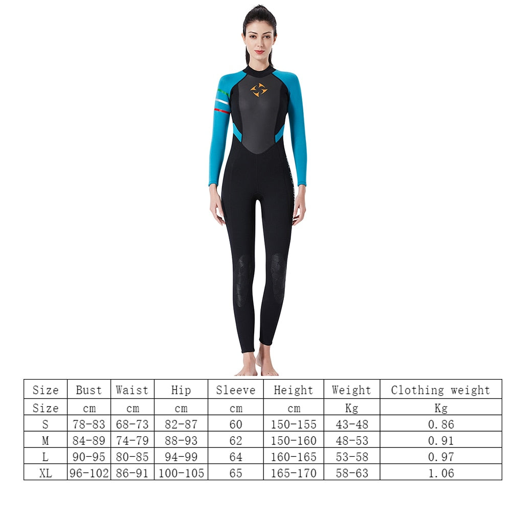 Women Neoprene Wetsuit