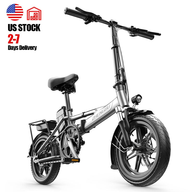 Mini Commuter Electric Outdoor Bicycle 400W 500W Ebike