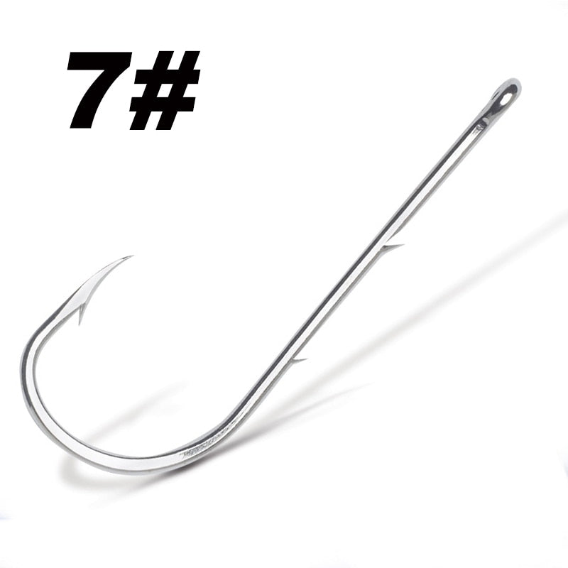 FISHING Hooks Long Shank 50 pcs