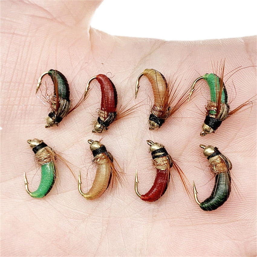 FISHING Maggots Bug Worm Fly Lure Bait - 1Pcs #10