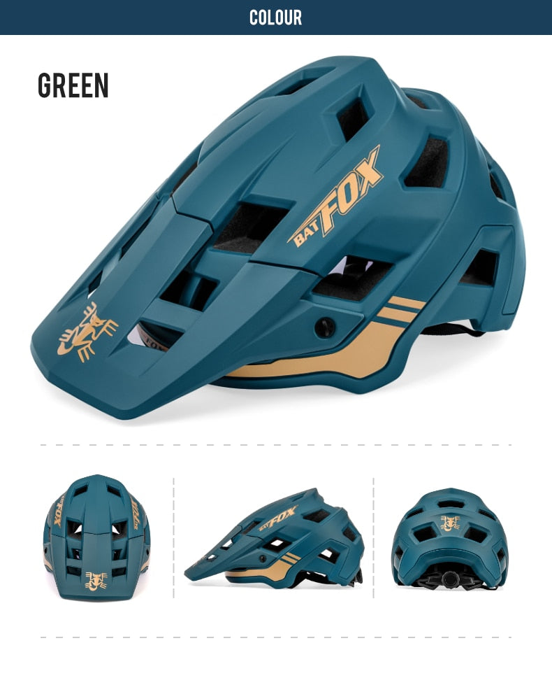 HELMET "BATFOX" OFF-ROAD bike & Skateboard Helmet