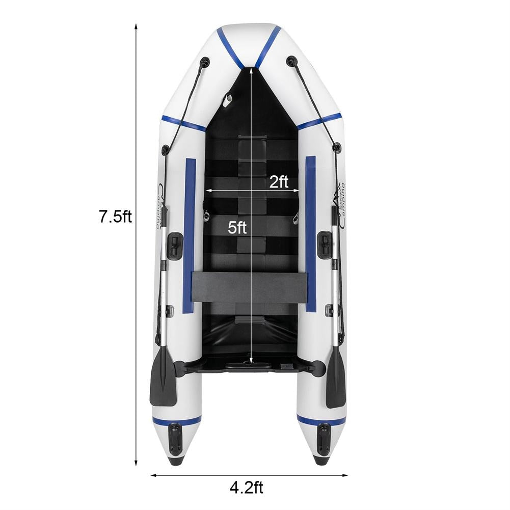 PVC Inflatable Kayak Assault/Fishing Rowing Kayak