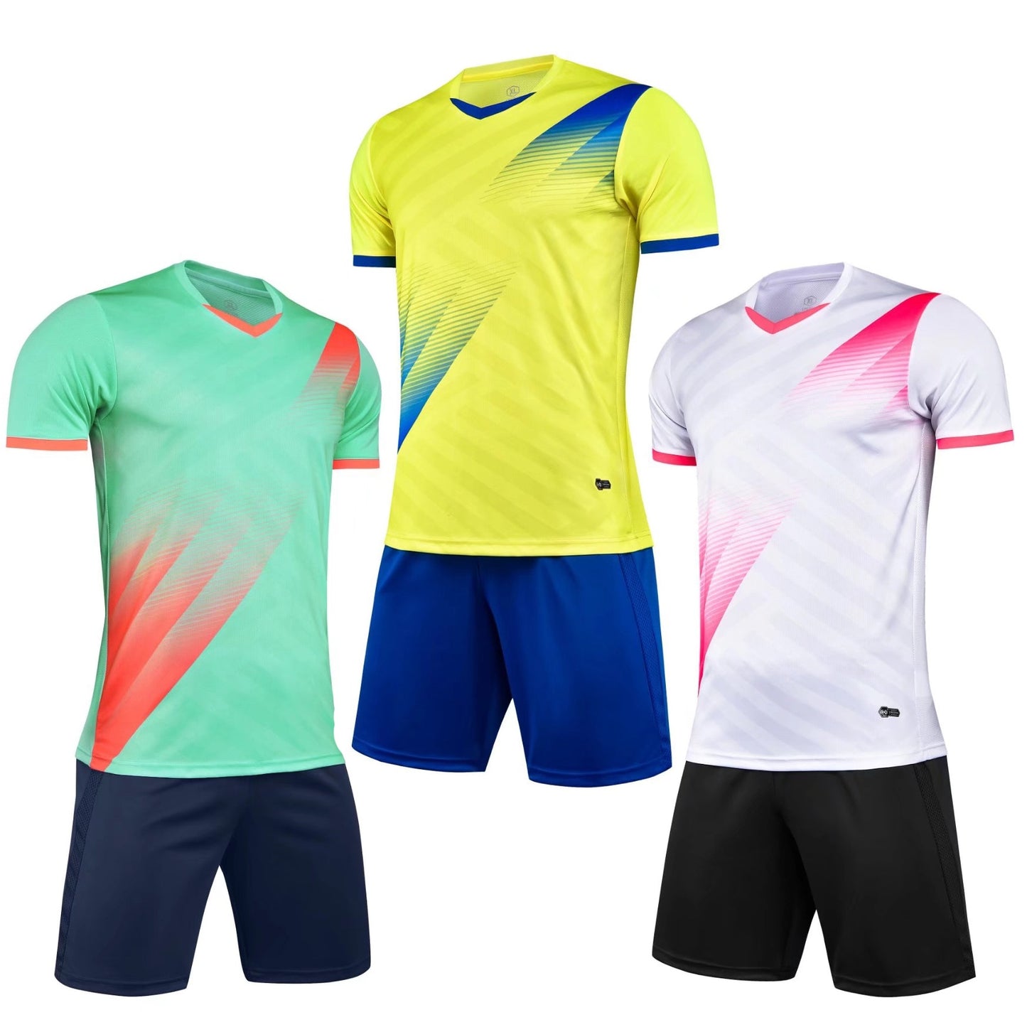 Sports Jersey Uniforms Sets for Women, Men, & Kids 
Includes 1 Shirt ,+ 1 Shorts (Choose Socks included With Socks Price Buy)