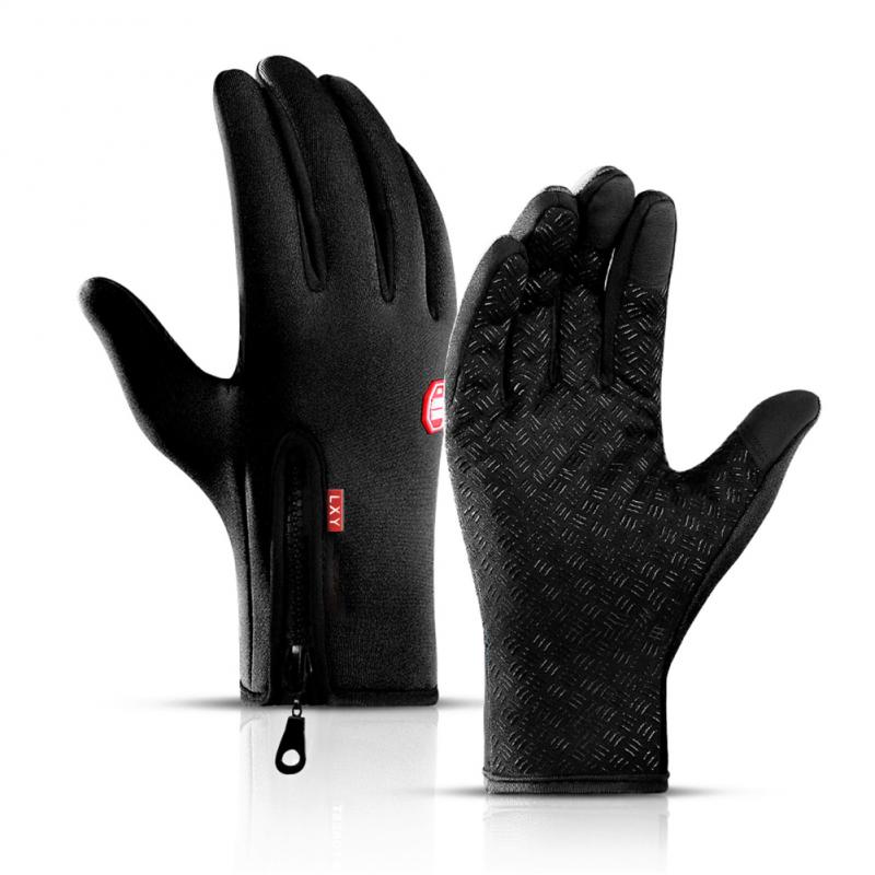 Winter Gloves TouchScreen Thermal Cashmere, Polyester, Microfibe Cycling Gloves