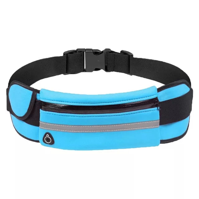 Sport Fitness Canvas Jogging Waistband Belt Bag Women/Men