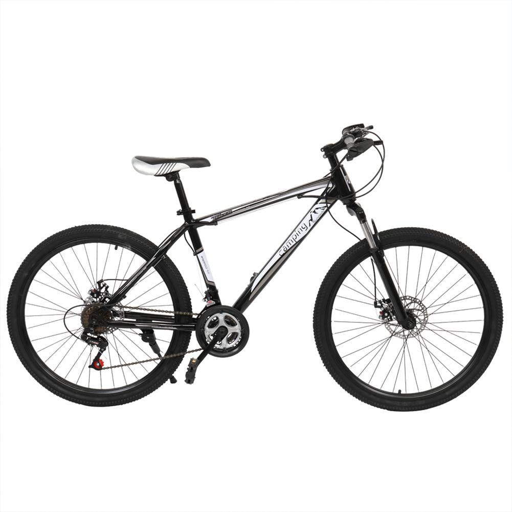 Mountain Bike 26 Inch 21 Speed Bicycle with Disc Brake Adjustable Shipping